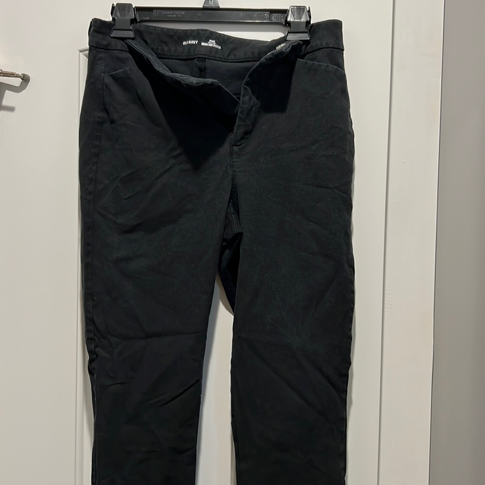 Old Navy Black Pixie Pant 8 Tall